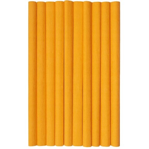 Bibuła marszczona (10 rolek) 50x200cm jasny pomarańcz 400153893 HERLITZ
