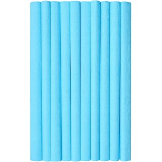 Bibuła marszczona (10 rolek) 50x200cm lazurowy 400153908 HERLITZ