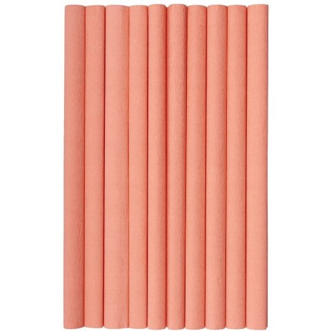 Bibuła marszczona (10 rolek) 50x200cm łososiowy 400153898 HERLITZ