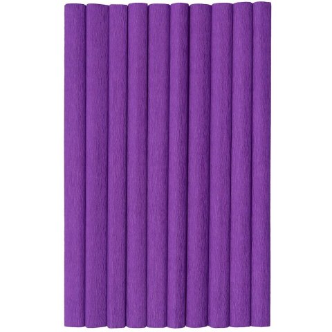 Bibuła marszczona (10 rolek) 50x200cm purpurowy 400153901 HERLITZ