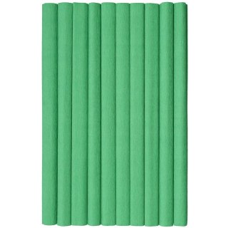 Bibuła marszczona (10 rolek) 50x200cm zielony 400153937 HERLITZ