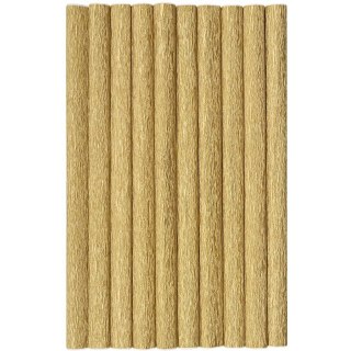 Bibuła marszczona (10 rolek) 50x200cm złoty 400153929 HERLITZ