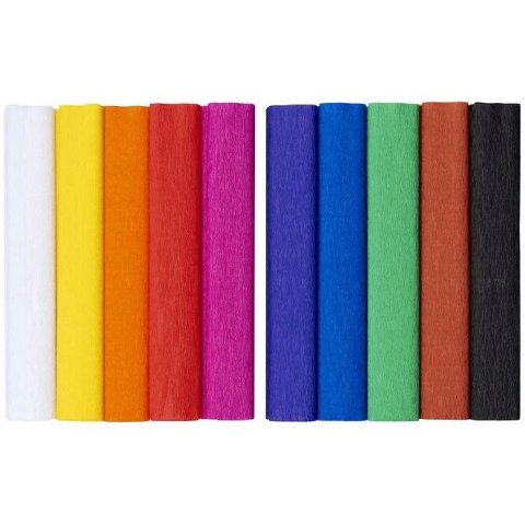 Bibuła marszczona 25x200cm mały mix klasyczny 400153935 HERLITZ