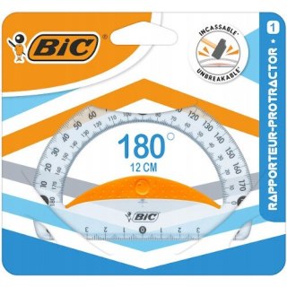 Kątomierz przezroczysty PROTRACTOR 12cm 9926551 BIC