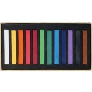 Kredki pastele suche 12 kolorów Master F2012 MARIES 170-2090