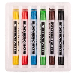 Kredki pastele suche 6kol. 8511 KOH-I-NOOR