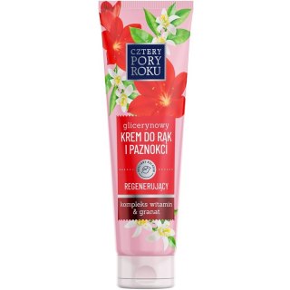 Krem do rąk CZTERY PORY ROKU 130ml Witaminy I Granat