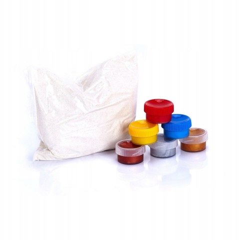 Masa solna 450g + 6 kolorów farb do malowania zestaw 324109001 ASTRA