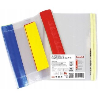 Okładki na książki podręczniki do klas 4-6 + zeszyty A5 OZ-75 BIURFOL