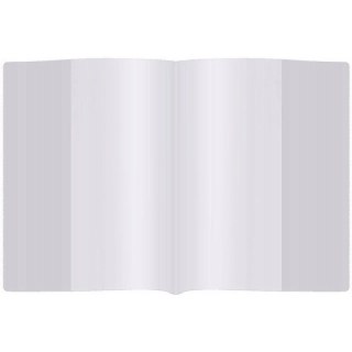 Okładki na zeszyty szkolne A5 bezbarwne 10 sztuk 21,2x30,3cm OZK10-01-02 BIURFOL