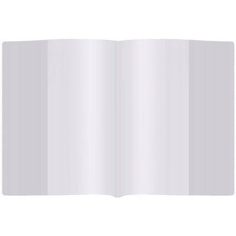 Okładki na zeszyty szkolne A5 bezbarwne 10 sztuk 21,2x30,3cm OZK10-01-02 BIURFOL