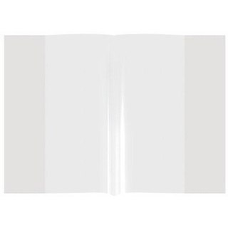 Okładki na zeszyty szkolne A5 bezbarwne 10 sztuk PP/PE 21,2x30x3cm OPP10-01 BIURFOL
