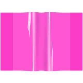 Okładki na zeszyty szkolne A5 neonowy różowy 10 sztuk OZN-A5-01 BIURFOL