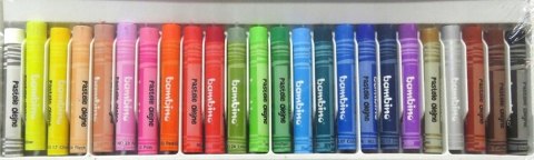 Pastele olejne Zestaw 24 kolory Kredki BAMBINO St.Majewski