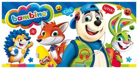 Plastelina dla dzieci Zestaw 24 kolory + Podkładka do prac plastycznych BAMBINO St.Majewski