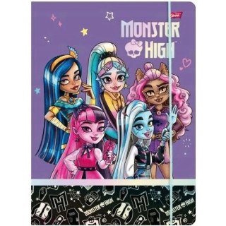 Teczka z gumką na dokumenty A4 MONSTER HIGH UNIPAP