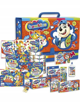 Wyprawka szkolna przedszkolna Zestaw XXL BAMBINO