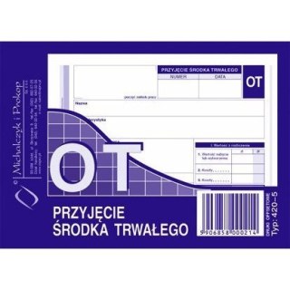 420-5 OT Przyjęcie środka trwałego Michalczyk i Prokop