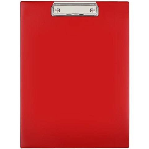 Deska z klipem Clipboard A4 czerwona KH-01-04 BIURFOL