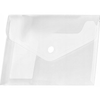 Koperta PP na zatrzask A4 transparentna (12 szt.) BT611-T TETIS