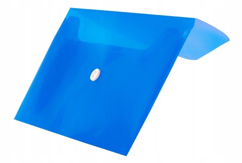 Koperta PP na zatrzask DL niebieska (12 szt.) BT612-N TETIS
