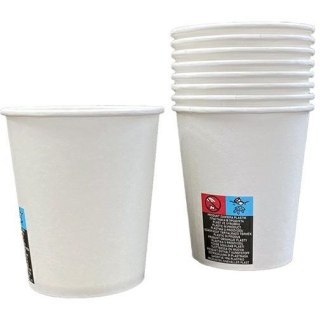 Kubek papierowy biały 250ml 8oz (50szt) średnica 80mm 27251/27250/45901/1059048