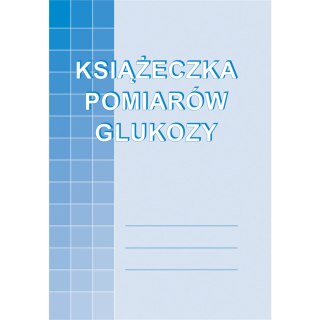 M-915-5 Książeczka pomiarów glukozy Michalczyk i Prokop