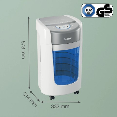 Niszczarka Leitz IQ Optimax Home Office 225 P5 15L 83580000