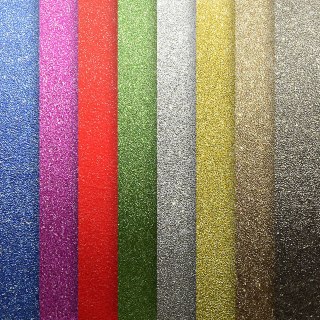 Papier samoprzylepny brokatowy mix kol. (10ark.) 150g. 206999 Galeria Papieru