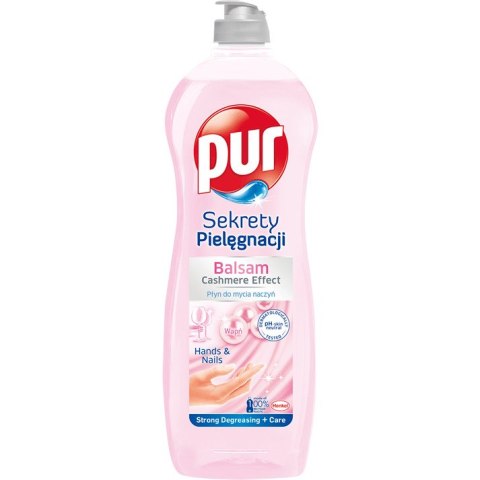 Płyn do mycia naczyń PUR 750ml Dłonie i paznokcie