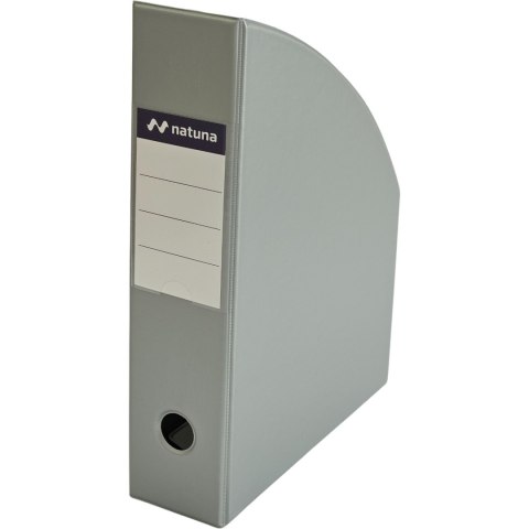 Pojemnik na czasopisma NATUNA A4 7 cm szary PCV (SE-NAT-35-09)