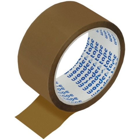 Taśma pakowa 48x50 brązowa cicha WONDER A2K 130-1265