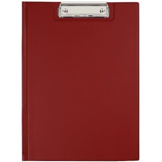 Teczka z klipem na dokumenty Clipboard A4 czerwona NATUNA