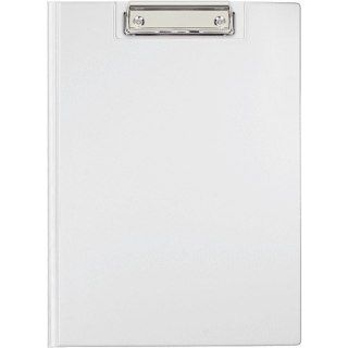 Teczka z klipem zamykana Clipboard A4 biała KL-04/KH-04-10 BIURFOL