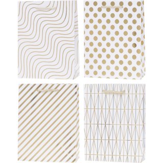 Torebka prezentowa 18x23x8cm Lux HS wz. Graficzne Y A5 ROZETTE