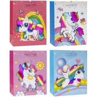 Torebka prezentowa 18x23x8cm TD-23183-3D-A5 ROZETTE