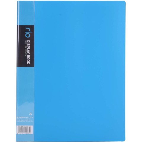 Album ofertowy do prezentacji A4 60 koszulek niebieski RIO E5035 BLUE DELI