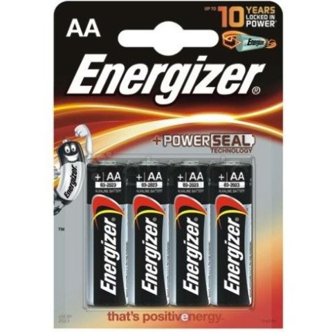 Baterie Energizer Alkaline Power AA LR6 1.5V (4)