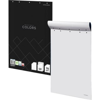Blok do flipcharta 64x90cm 50 kartek gładki biały COLORS 400169250 TOP 2000