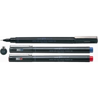 CIENKOPIS KREŚLARSKI UNI PIN-200 0,1mm CZARNY