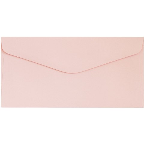 Koperta DL gładki różowy satynowany K 130g. (10szt.) 280126 Galeria Papieru