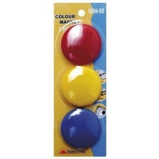 Magnesy kolorowe WF-50 opakowanie 3 sztuki SRH-50 ARGO