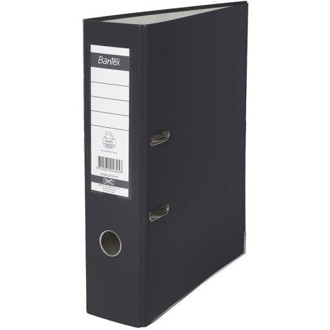 Segregator na dokumenty A4 50mm grafitowy z szyną 100551807 BANTEX