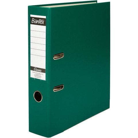 Segregator na dokumenty A4 75mm CLASSIC zielony 400044102 BANTEX BUDGET