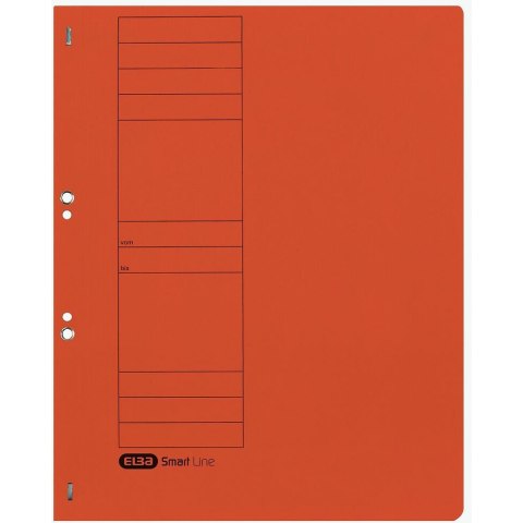 Skoroszyt wpinany do segregatora A4 pomarańczowy 100551874 ELBA
