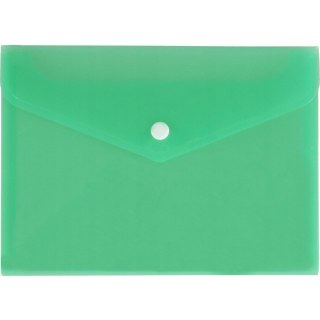 Teczka kopertowa na dokumenty A5 satyna PP zielona TKS-02-12 BIURFOL