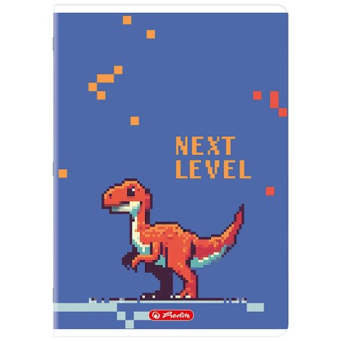 Zeszyt A4 32k linia podwójna kolorowa mix 400206361 HERLITZ