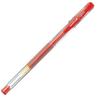 DŁUGOPIS ŻELOWY UNI UM-100 SIGNO CZERWONY
