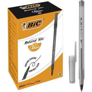 Długopis BiC Round Stic czarny (60)
