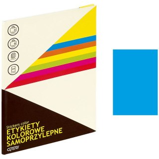 ETYKIETY A4 GRAND 210mm*297mm NIEBIESKIE (25)